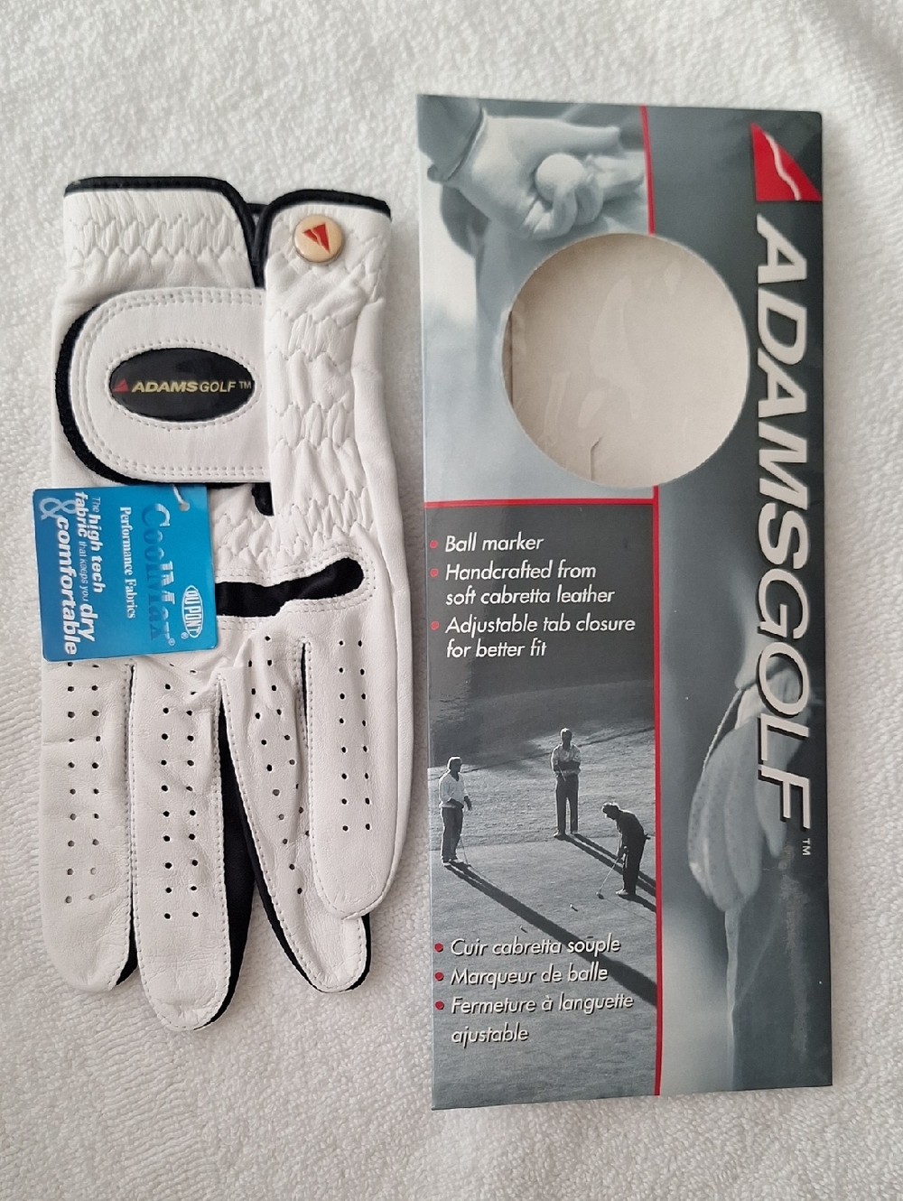 Men's M Left Leather Golf Glove